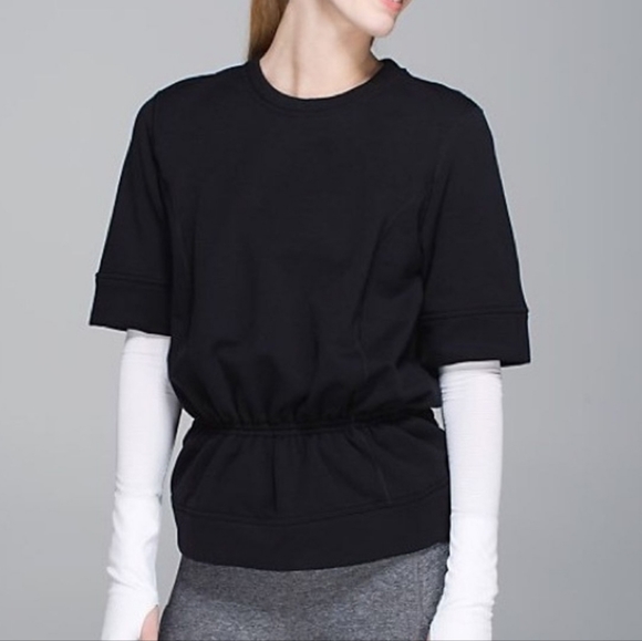 LULULEMON | Peplum Pullover short sleeve top - Picture 6 of 7
